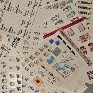 XL Home Planner Stickers Bundle - Chores, Scheduling, And Tasks